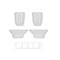 For Dji Mavic Air 2s Dust Foot Mat Bottom Case Foot Cover Anti-wear Accessory.