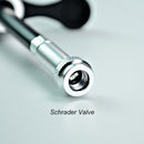 Needle Bicycle Accessories Schrader/Presta Valve Inflator Head Mini Bike Pump