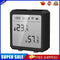 WIFI Temperature Humidity Sensor Indoor Hygrometer with LCD Display (Black)