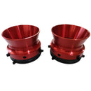 Burgundy Red Aluminium NAB Hub adapters for Studer Revox#