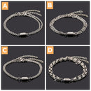 Bracelet Gift For Couple Magnet Bracelet Stainless Steel O-shaped Bracelet
