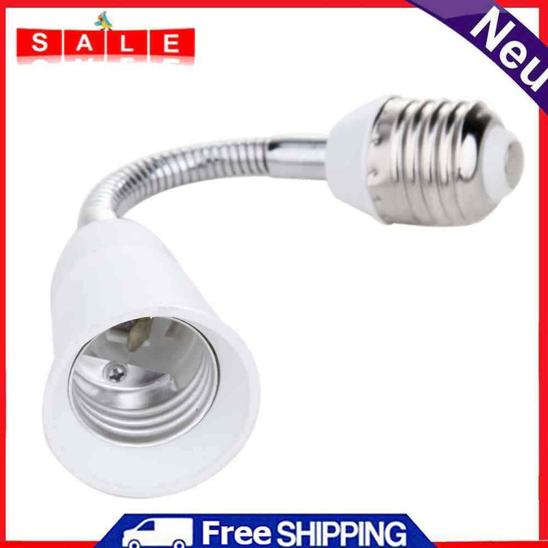 20/30/40/50/60cm Length E27 to E27 Flexible Expand Expansion Adapter Plug