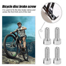 4pcs Bicycle MTB Bike Water Bottle Cage Bolts Kettle Holder Fixed Screws