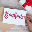 French Letter Cutting Dies for DIY Scrapbooking Album Card Making (H3997) Newly