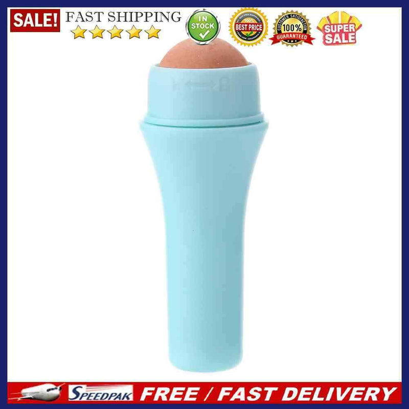 Facial Volcanic Stone Roller Oil Absorbing Blemish Remover Stick Ball Skin Ca