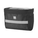 SAHOO Touch Screen Bike Bag Top Zipper Opening Insulation Phone Pouch Black