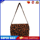 Women Animal Print Shoulder Bag Canvas Casual Travel Handbag Tote (Leopard)