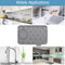 #A Kitchen Silicone Faucets Drain Mat Bathroom Countertop Absorbent Splash Guard