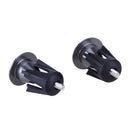 One Pair Bike Bicycle Aluminum Handlebar Grips Handle Bar Cap gray Newly