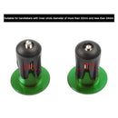 MEROCA 2pcs Bicycle Bar Grips End Cap Road Bike Handlebar End Plug (Green) Newly