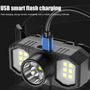 XPE COB LED Headlamp USB Rechargeable Waterproof Outdoor Fishing Headlight Newly