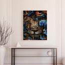 Animal in the Grass Oil Paint By Numbers Kit DIY Home Decoration Gift Wall Art