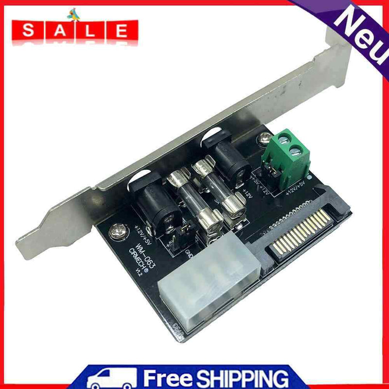 ATX Power Lead-out Board with 1 to 4 Cable Chassis Accessory