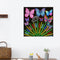 Diamond Painting Partial Special Drill Flower Glasses Picture of Rhinestone