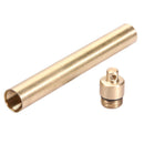 Ti Alloy Waterproof Canister Toothpick Holder Capsule Seal Bottle Keyring