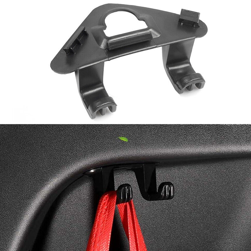 ABS Plastic, Black, Car Rear Bag Holder, Shopping Bags-Umbrella-On