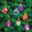 Xmas Ornament Cross Stitch Diamond Painting Pendant Christmas Tree Pendants