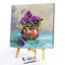 Flower Oil Paint By Numbers Kits Canvas DIY Coloring Drawing for Adults Children