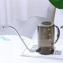 1L Long Mouth Garden Planting Sprinkler Pot Stainless Steel Transparent Watering