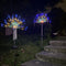 LED Solar Firework Lights Waterproof Lawn Fairy String Lamp (Multicolor) Newly