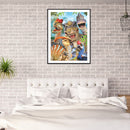 5D Diamond Painting Animal Full Round Drill DIY Wall Art Rhinestone Decoration