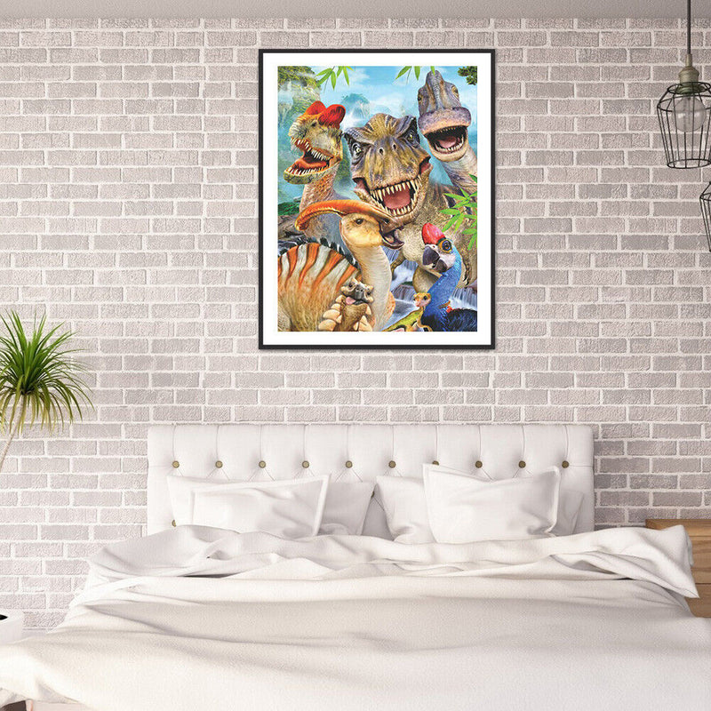 5D Diamond Painting Animal Full Round Drill DIY Wall Art Rhinestone Decoration