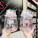 Cartoon Water Cup Stickers Cute Bear Rabbit Refrigerator Drinks Kettle Decals