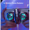 K4 Mobile Phone Radiator Semiconductor Temperature Display Dual Cooling Fans