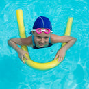 Swimming Pool Noodle Foam Hollow Water Float Aids Woggle Noodles (Yellow)