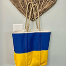 Bags Capacity Shoulder Handbags Ukrainian Flag Tote Ukraine Flag Storage Bag