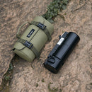 Qvien Outdoor Cassette Stove Storage Bag Canvas Camping BBQ Gas Tank Protector