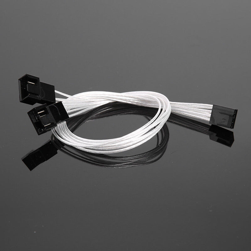 30cm 4Pin PWM Extension Cable 1 to 2 Way CPU Cooling Fan Splitter Adapter
