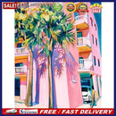 40x50cm Frameless Summer City DIY Oil Paint By Numbers Picture Living Room Decor