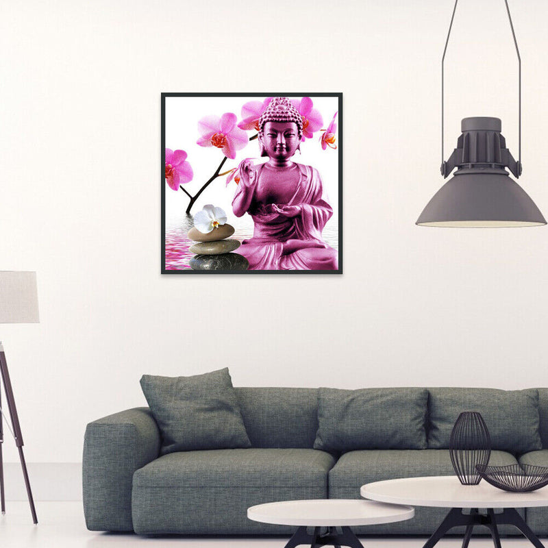 5D DIY Full Drill Diamond Painting Buddha Cross Stitch Embroidery Mosaic Newly