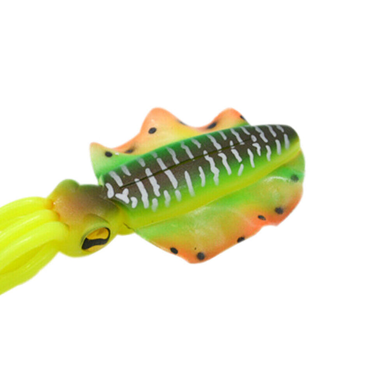15cm Squid Soft Lure Luminous Octopus Pesca Sea Fishing Simulation Wobbler Ba