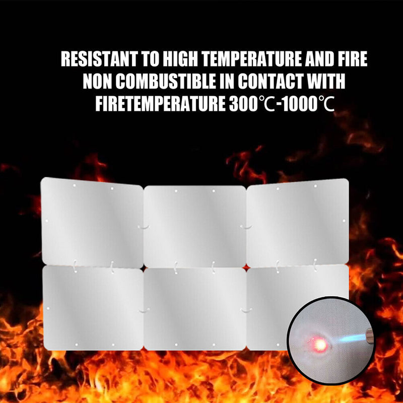 Round Propane Hood Patio Focusing Reflector Outdoor Extra Heat Reflecting Power