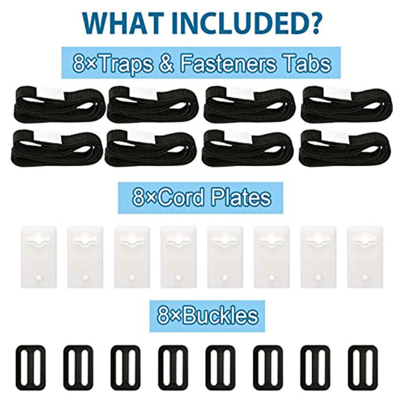 8pcs Universal Pool Solar Cover Reel Strap Swimming Solar Reel Tube Accesso
