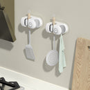 Traceless Broom Storage Tool No Punching Wall Mounted Mop Hook Mop Rack for Home