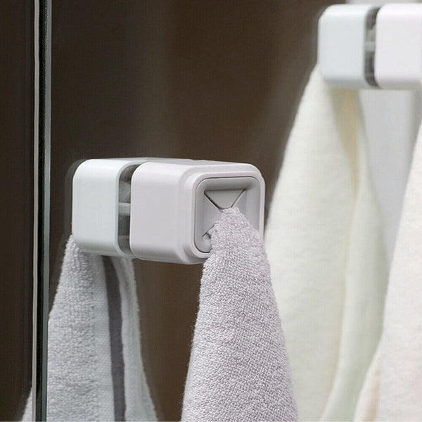 Waterproof Storage Hooks Towel Holder Washing Cloth Rag Hook Sucker Wall Rack