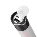 Camping LED Telescopic Flashlight with Tripod Nuts Rechargeable Torch (A)