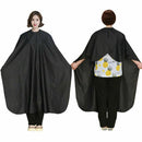 Black Barber Gowns Salon Hair Cutting Cape Hairdressing US Hairdresser A1W7
