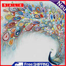 5D DIY Full Drill Diamond Painting Peafowl Cross Stitch Mosaic Craft Decor Kit