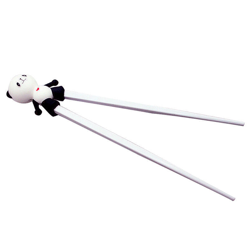 Kids Training Chopsticks Panda Child Beginner Helper Cheaters-Toys Learning V8A6