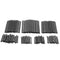 127pcs/set Black 40/80mm Insulation Assorted 2:1 Heat Shrink Tubing Wrap Newly