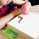 DIY Key Chain Diamond Painting Letters Women Bag Keyring Pendant Gift (L) Newly