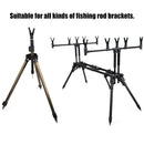 V-Shaped Fishing Rod Holder Bracket Heads Durable Sea Fishing Pole Rest Sta