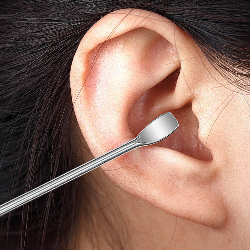 Stainless Steel Piercing Tool Ear Nerves Massage Pressure Relieve Home Access