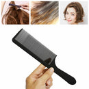Plastic  Hairdressing Detangling Salon Styling Tool Flattop Hair Cutting Comb