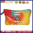 Women Portable Letter Print Clutch Cosmetic Storage Pouch Makeup Bag (17)