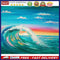 Oil Paint By Numbers Sunset Wave Frameless Picture Craft Kit for Living Room
